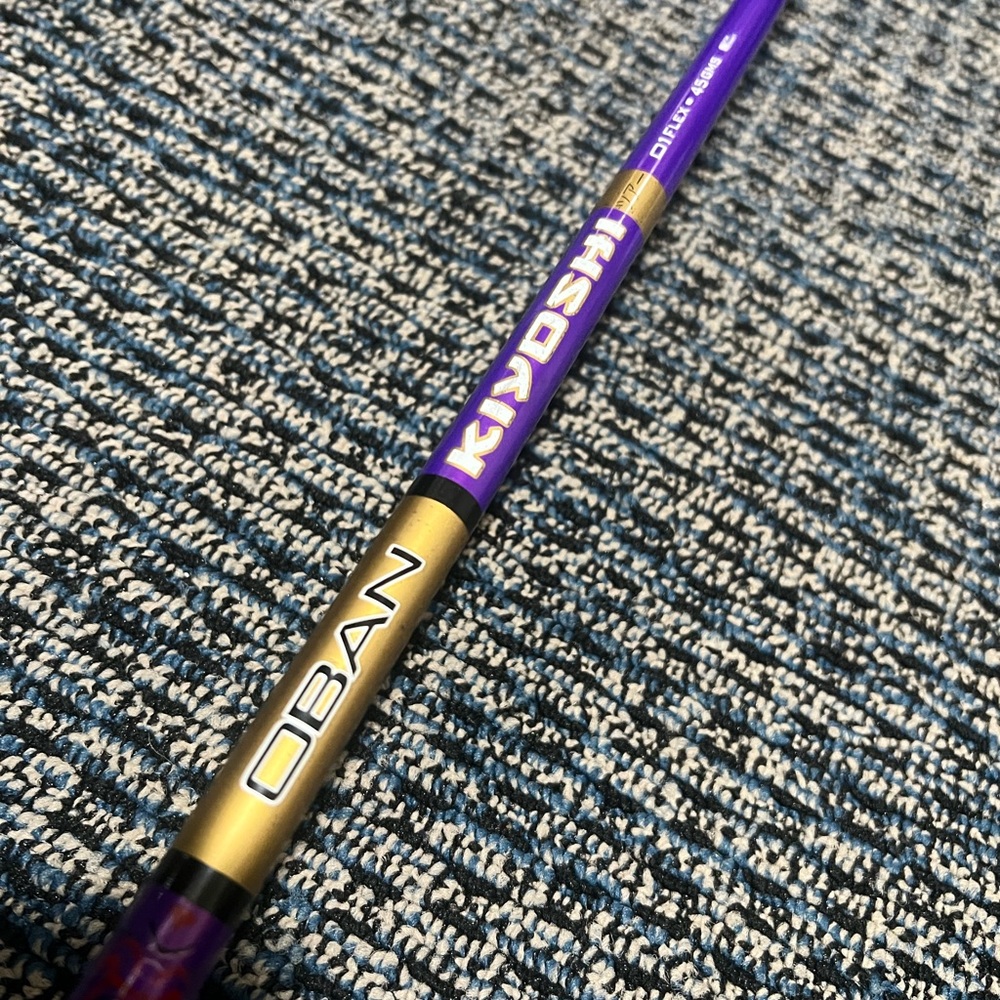 Oban Purple and Gold Golf Shaft
